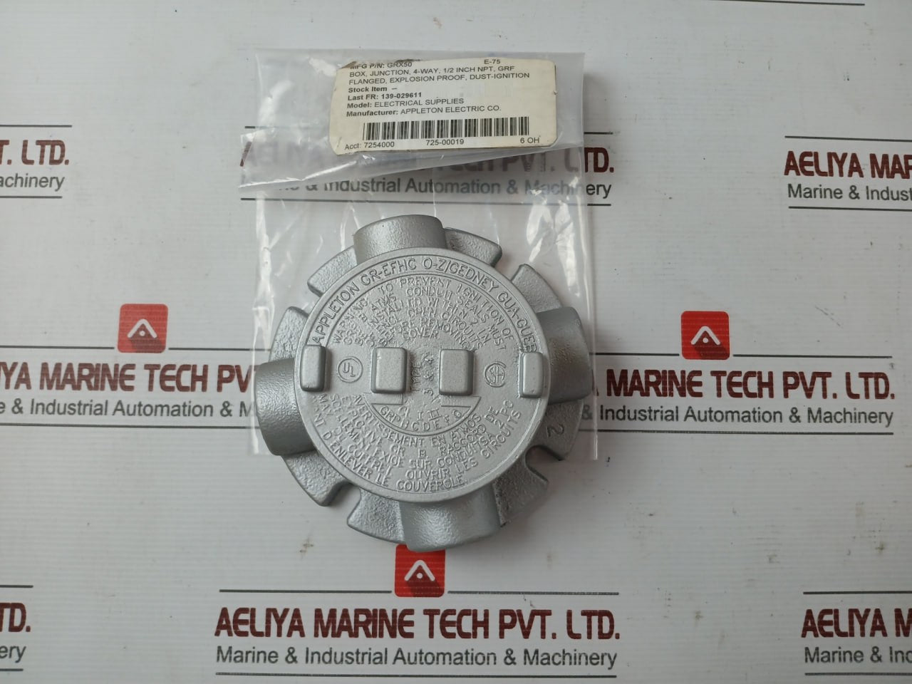 Appleton Electric Conduit Outlet Boxes And Cover Gr-efhc O-z/Gedney Gua-gueb