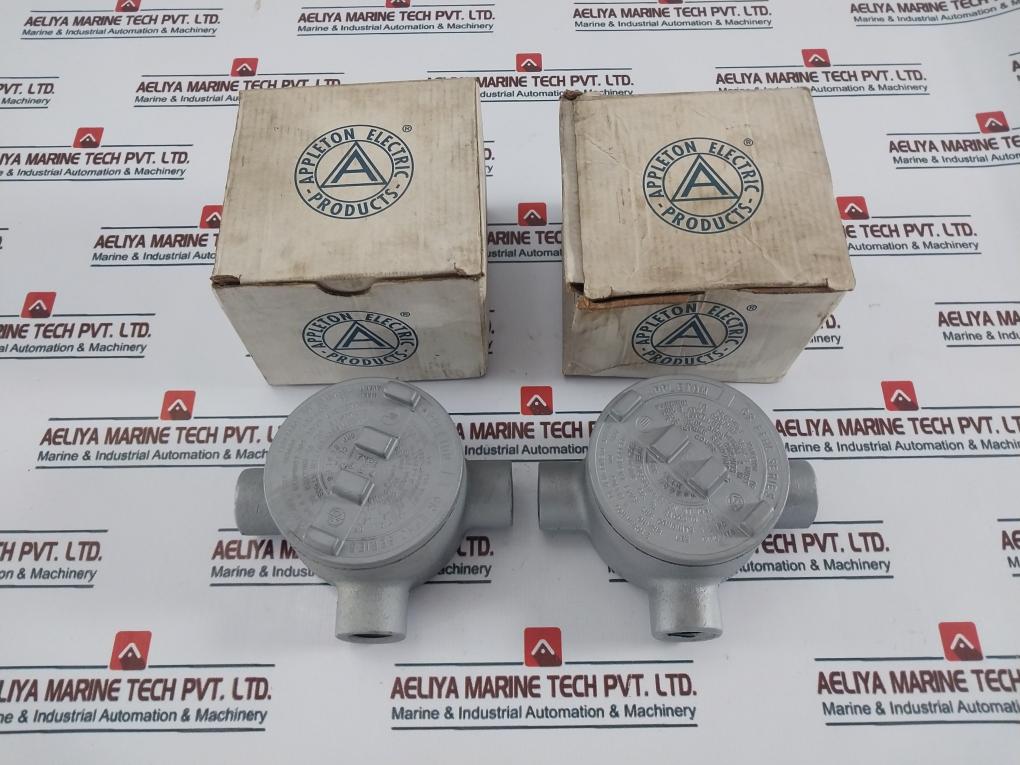 Appleton Gr-efhc Explosion Proof Conduit Outlet Box 1/2” (Only Body)