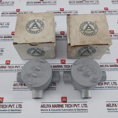 Appleton Gr-efhc Explosion Proof Conduit Outlet Box 1/2” (Only Body)
