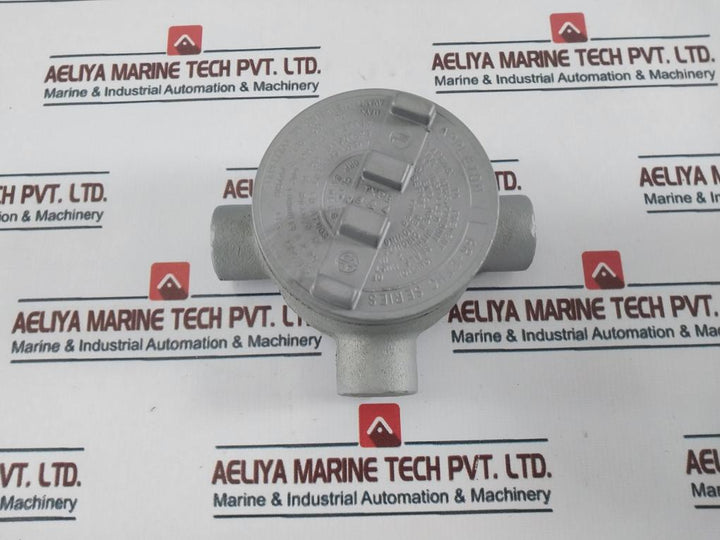 Appleton Gr-efhc Explosion Proof Conduit Outlet Box 1/2” (Only Body)
