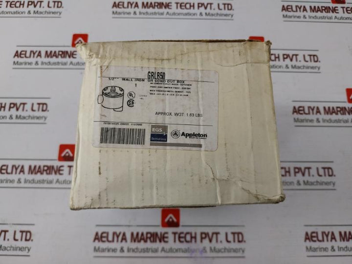 Appleton Gr-efhc Nema 3/4 Explosion-proof Conduit Outlet Box
