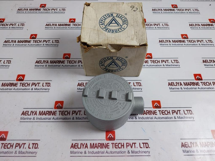 Appleton Grl50 Mall Iron Conduit Outlet Box 1/2