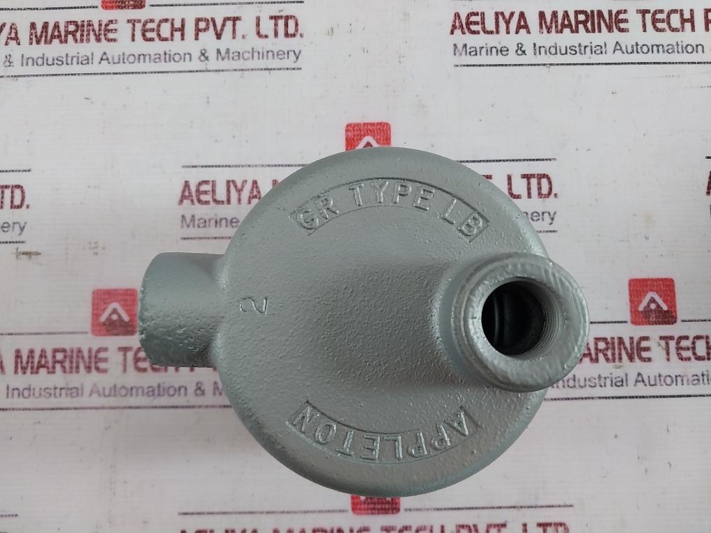 Appleton Grlb50 Explosion Proof Conduit Outlet Box 1/2" Gr Type Lb