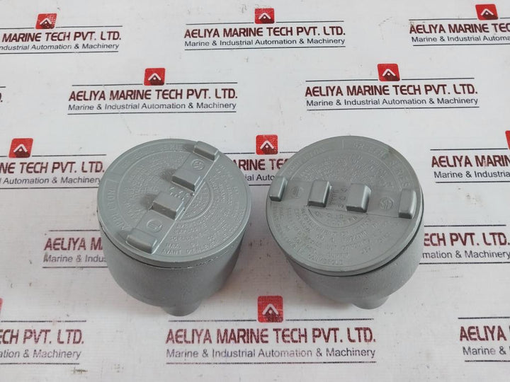Appleton Grlb50 Explosion Proof Conduit Outlet Box 1/2