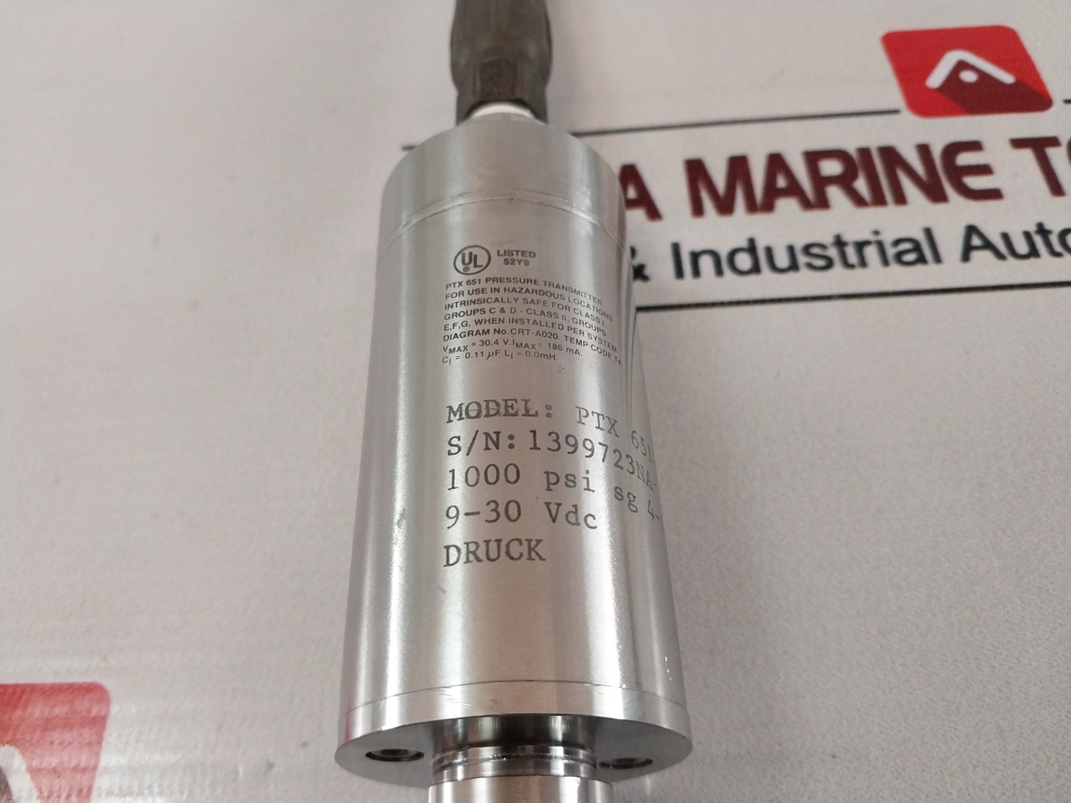 Appleton Gr-efhc Series Ptx 651-a031 Pressure Transmitter Set 237039-102