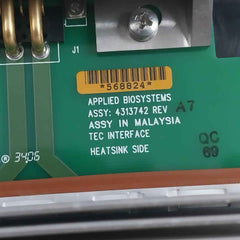 Applied Biosystems 4316725 Microcard Block Cycler Assembly Rev: A7 4315134