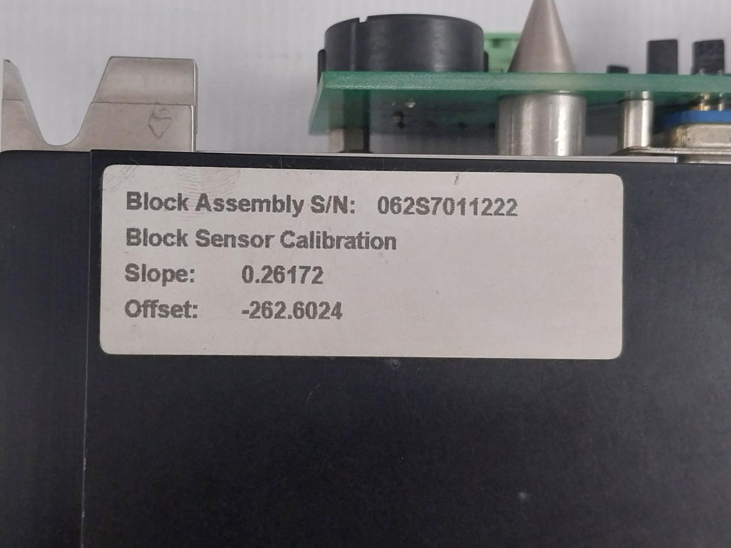 Applied Biosystems 4316725 Microcard Block Cycler Assembly Rev: A7 4315134