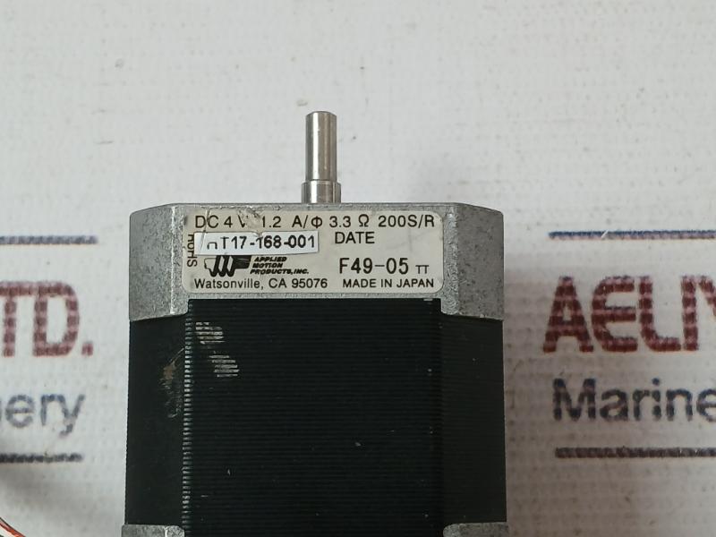 Applied Motion Products Ht17-168-001 Stepper Motor Dc 4V 1.2A 3.3Ω 200S/R