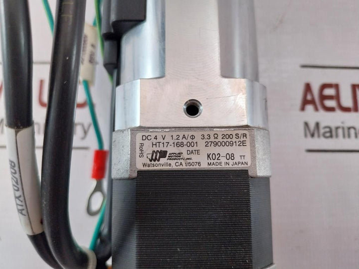 Applied Motion Products Ht17-168-001 Stepper Motor Dc 4V 279000912E 1.2A Rev B