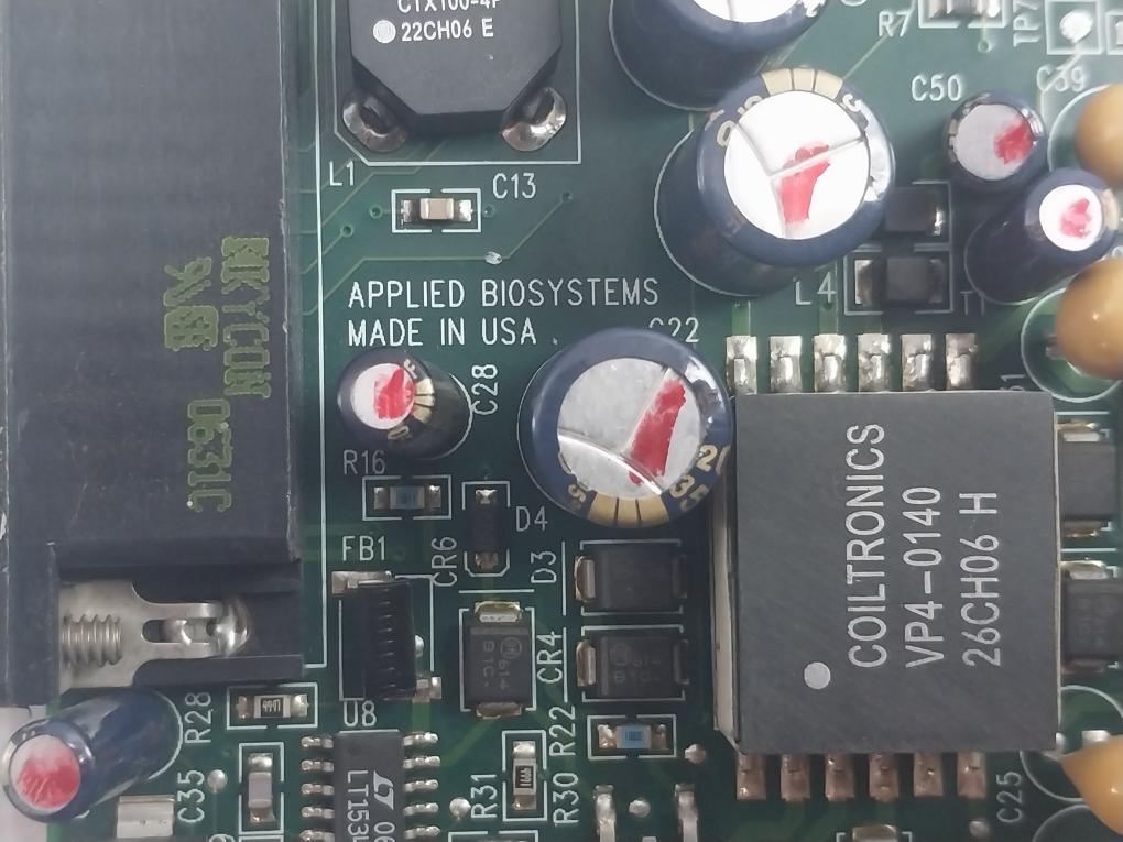 Applied Biosystems 4314806 Reticon Sensor Module Pcb Rev-a4