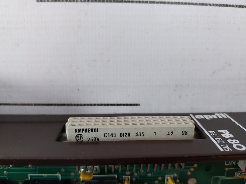April Pb 80 Plc Module A1036-1/A A1036-2/A T60715 A1151D