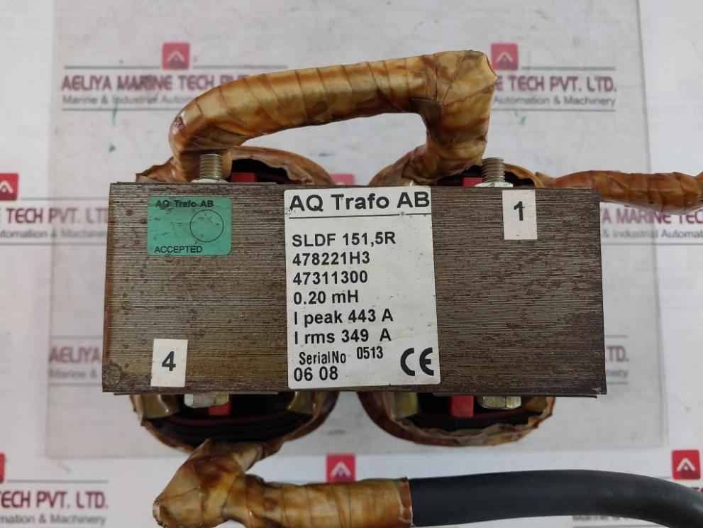 Aq Trafo Sldf 151,5R Transformer Fdu40-300-20Ce 3X 380-415Vac 360A 0.20 Mh Ip20