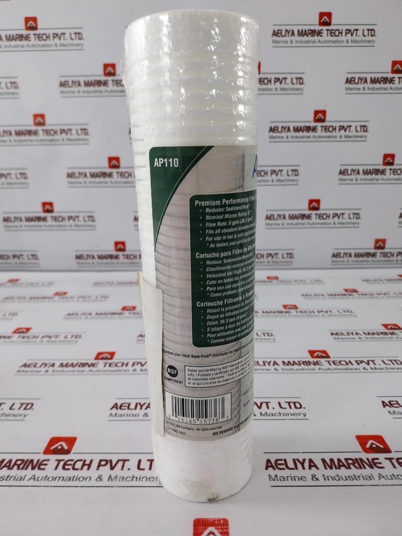 Aqua-pure Ap110 Filter Cartridge Reduces Sediment/rust