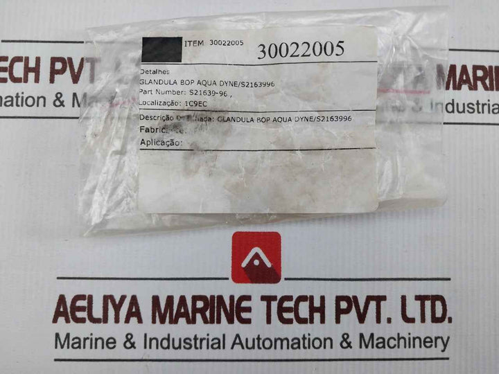 Aqua Dyne S21639-96 Bop Gland Assembly 30022005