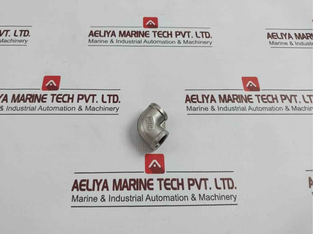 Aqua Dyne S26053-01 Stainless Steel Elbow Cotovelo 90Gr Aco Inox 1/2 Npt