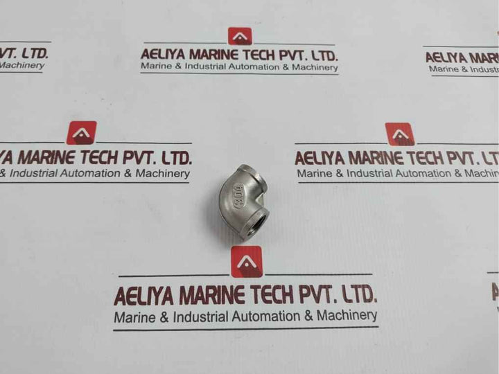 Aqua Dyne S26053-01 Stainless Steel Elbow Cotovelo 90Gr Aco Inox 1/2 Npt