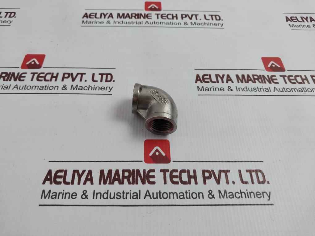 Aqua Dyne S26053-01 Stainless Steel Elbow Cotovelo 90Gr Aco Inox 1/2 Npt
