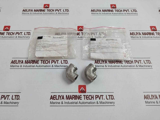 Aqua Dyne S26053-01 Stainless Steel Elbow Cotovelo 90Gr Aco Inox 1/2 Npt