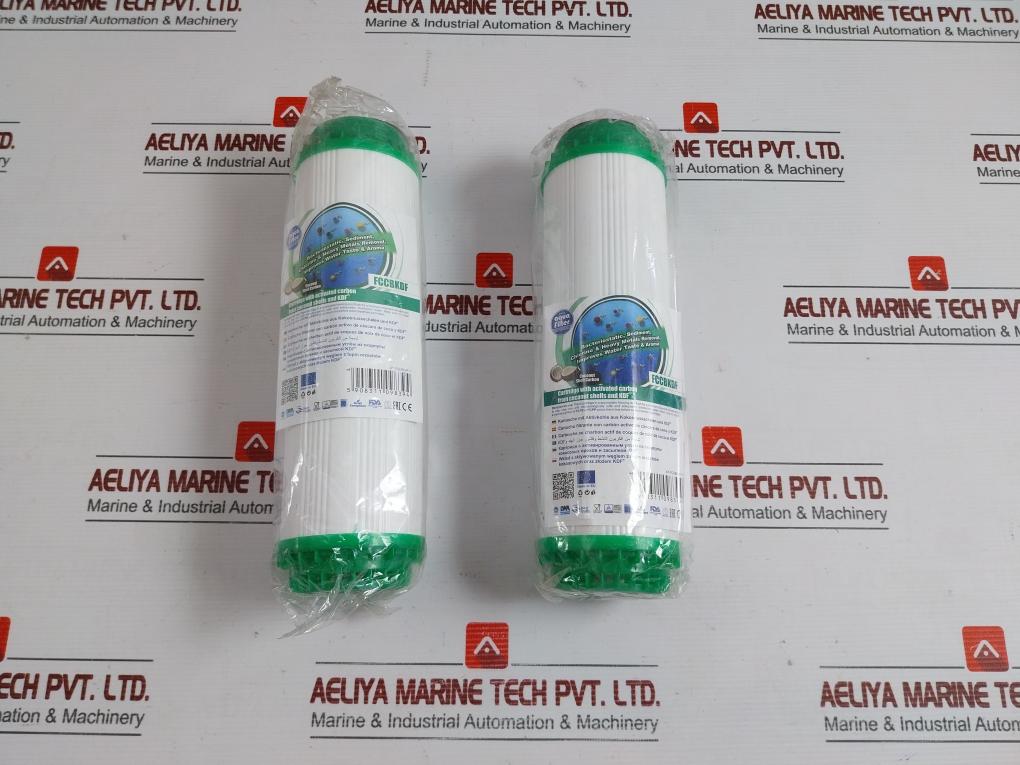 Lot Of 2X Carbon Filter Cartridge Xp-fccbkdf-1 Aqua Filter