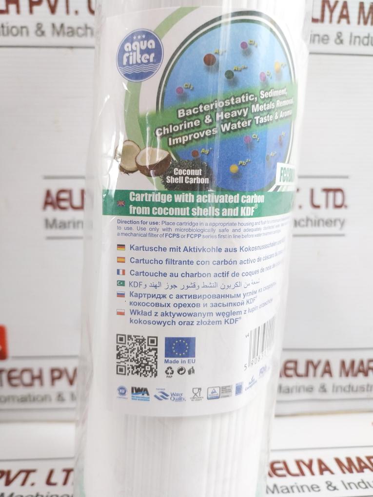 Lot Of 2X Carbon Filter Cartridge Xp-fccbkdf-1 Aqua Filter