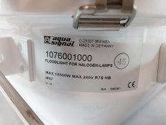 Aqua Signal 1076001000 Floodlight For Halogen-lamp 7080359 Max. 500W