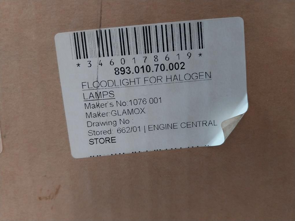 Aqua Signal 1076001000 Floodlight For Halogen-lamp 7080359 Max. 500W