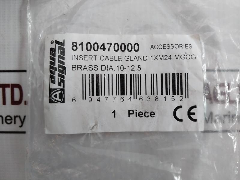 Aqua Signal 9840062500 Connection Box With Ignition Unit M24 D10-12 Ip 67