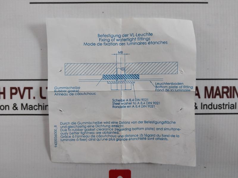 Aqua Signal 9840062500 Connection Box With Ignition Unit M24 D10-12 Ip 67
