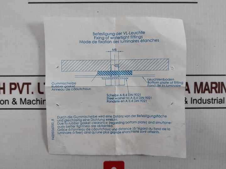 Aqua Signal 9840062500 Connection Box With Ignition Unit M24 D10-12 Ip 67