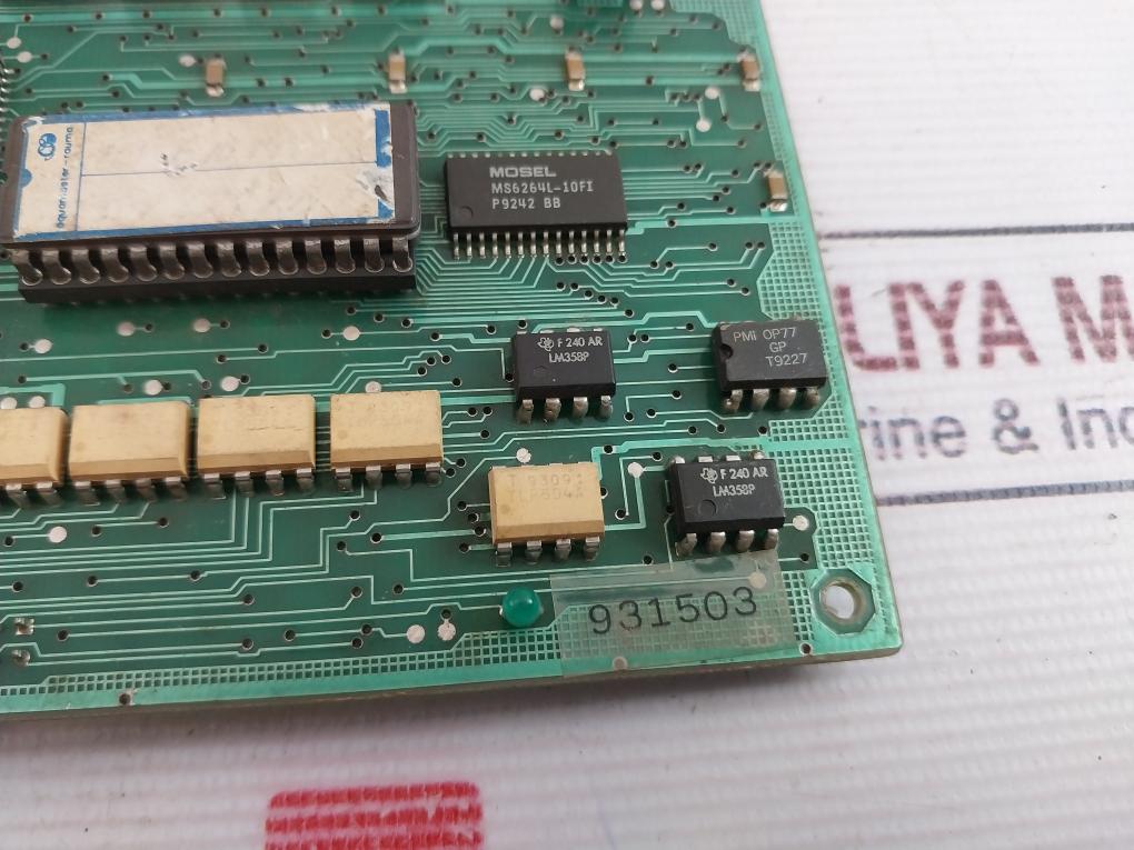 Aquamaster-rauma 931503 Printed Circuit Board 1403B