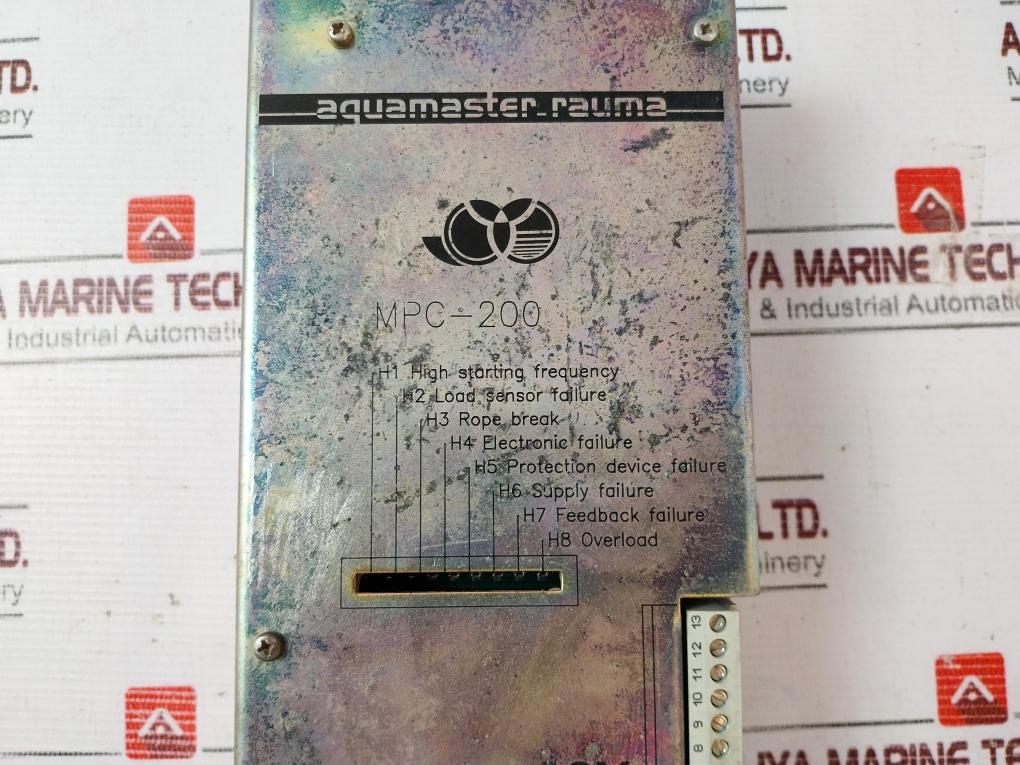 Aquamaster Rauma Mpc-200/220 Pcb Panel A7021100