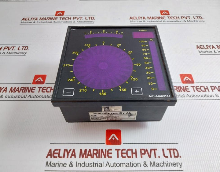 Aquamaster Thrust Direction Indicator 18 To 31Vdc -20 To +70°C Tdi-1