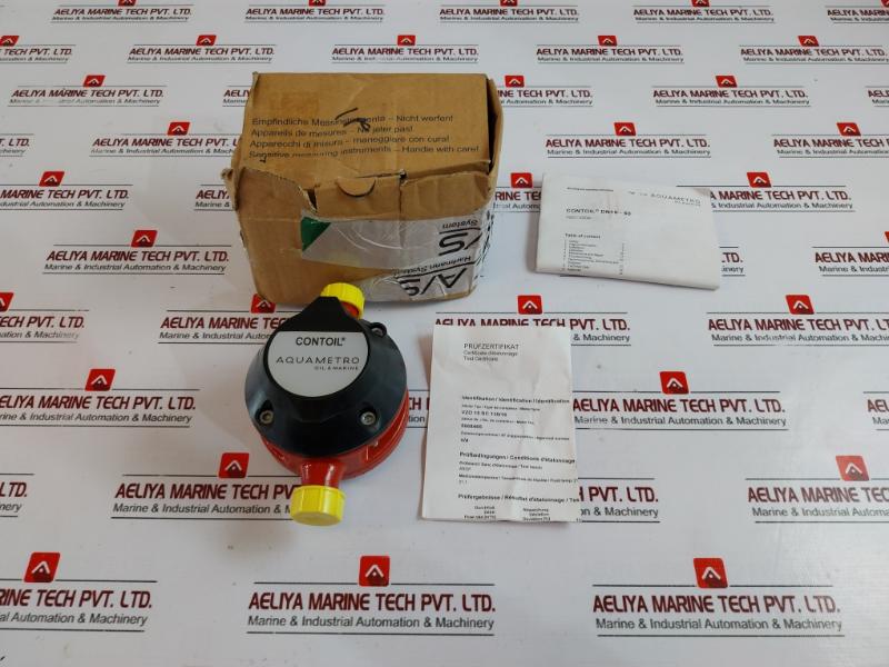 Aquametro Contoil Vzo 15 Rc 130/16 Oil Flow Meter 92041 16bar 12cm3