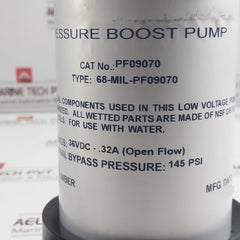 Aquatec 68-mil-pf09070 Pressure Boost Pump 36Vdc-32A