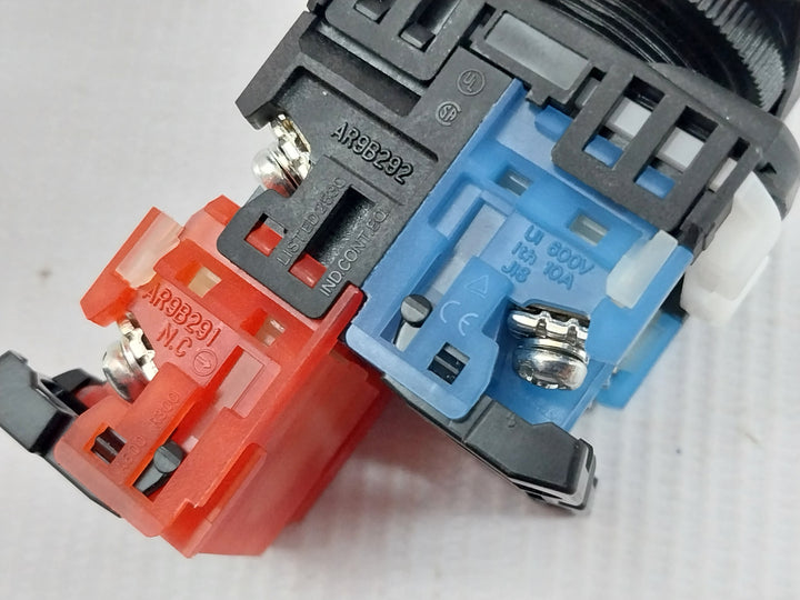Ar22F5M-11E3A Push Button Switch With Lamp 30V 1W Max. 10A Fuji Electric