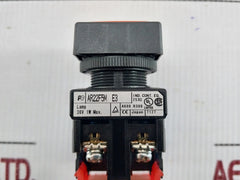 Ar22F5M-11E3A Push Button Switch With Lamp 30V 1W Max. 10A Fuji Electric