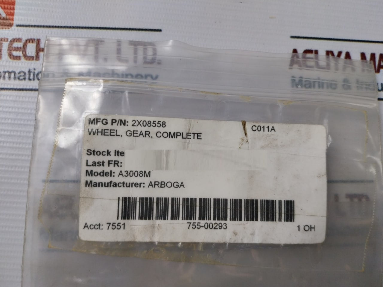 Arboga 2X08558 C011A Gear Wheel A3008M