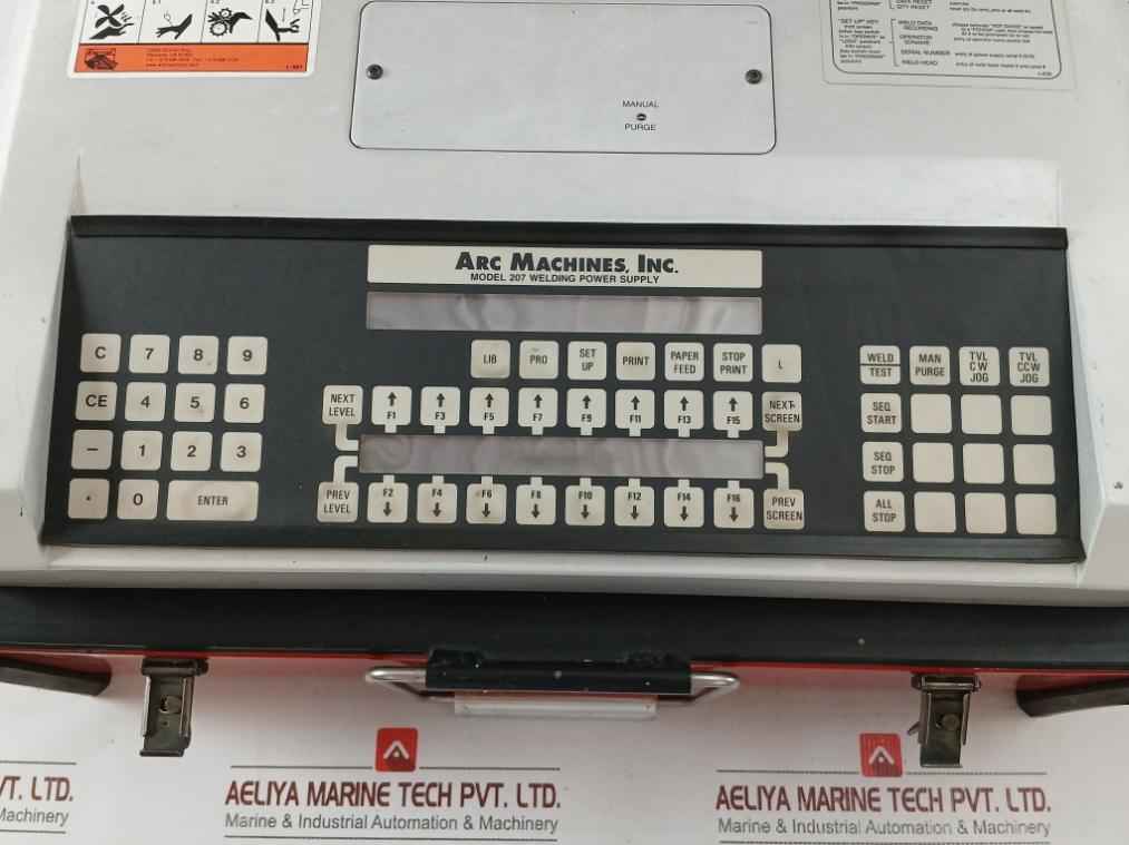 Arc Machines 207a Orbital Welder Power Supply 110v-220v Ac 50/60 Hz 1 Phase