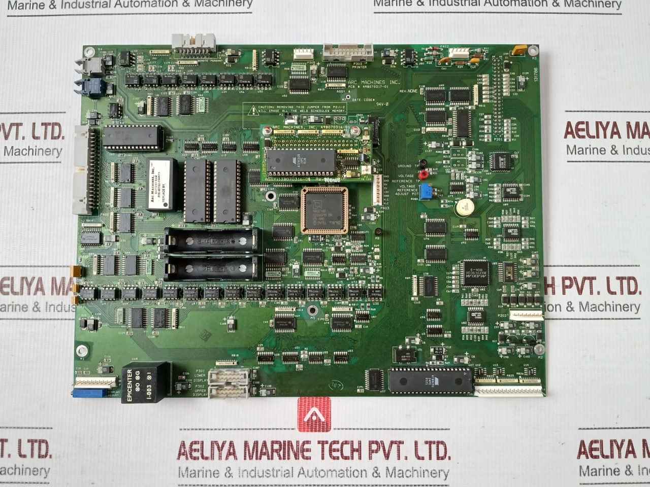 Arc Machines 49b070317-01 Cpu Control Board 13b070316-01