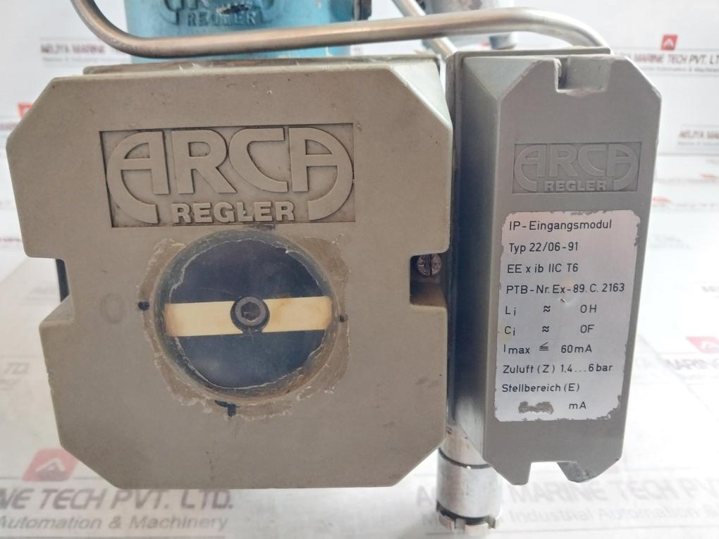 Arca-regler 246 535 Control Valve Wp Is B317A35 D, Eiw215 24V 150Ma 9.9 Bar