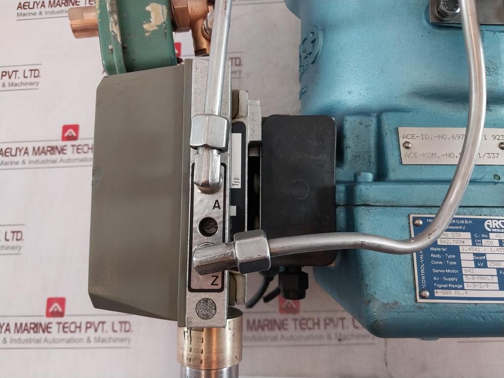 Arca-regler 246 538 Sensycon Control Valve 250 Mm Servo Motor 842