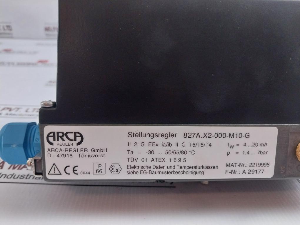 Arca-regler 827A.X2-000-m10-g Positioner 4-20Ma 1,4-7Bar 2219998 A 29177 Ip66