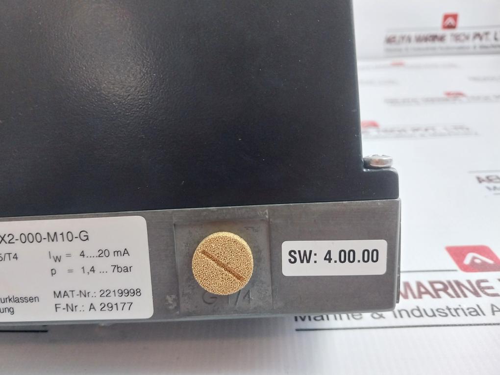 Arca-regler 827A.X2-000-m10-g Positioner 4-20Ma 1,4-7Bar 2219998 A 29177 Ip66