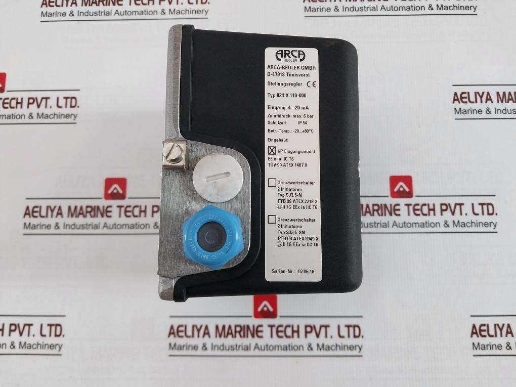 Arca 824.X110-000 Ana­Log Po­Si­Tio­Ner 4-20 Ma Ip54 Ptb 00 Atex 2049 X