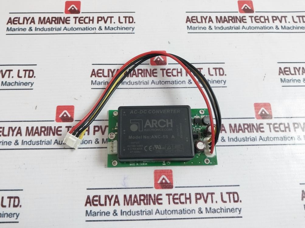 Arch Electronics Anc-5S A Ac-dc Converter W/ Se5Xxx Power Module Board E244587