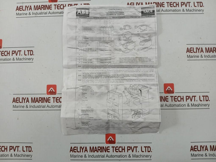 Arcing Chamber For Circuit Breaker Abb 430 Gm