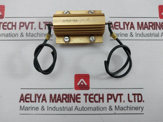 Arcol Wire Wound Chassis Mount Resistor Hs100 10R J