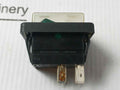 Arcolectric C1353Al Rocker Switch-splashproof Dpst Green T83
