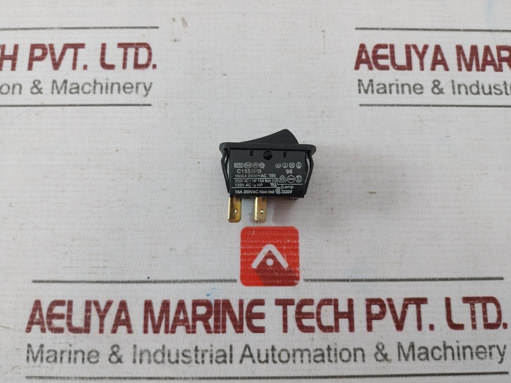 Arcolectric C1553Pb Rocker Switch 250V