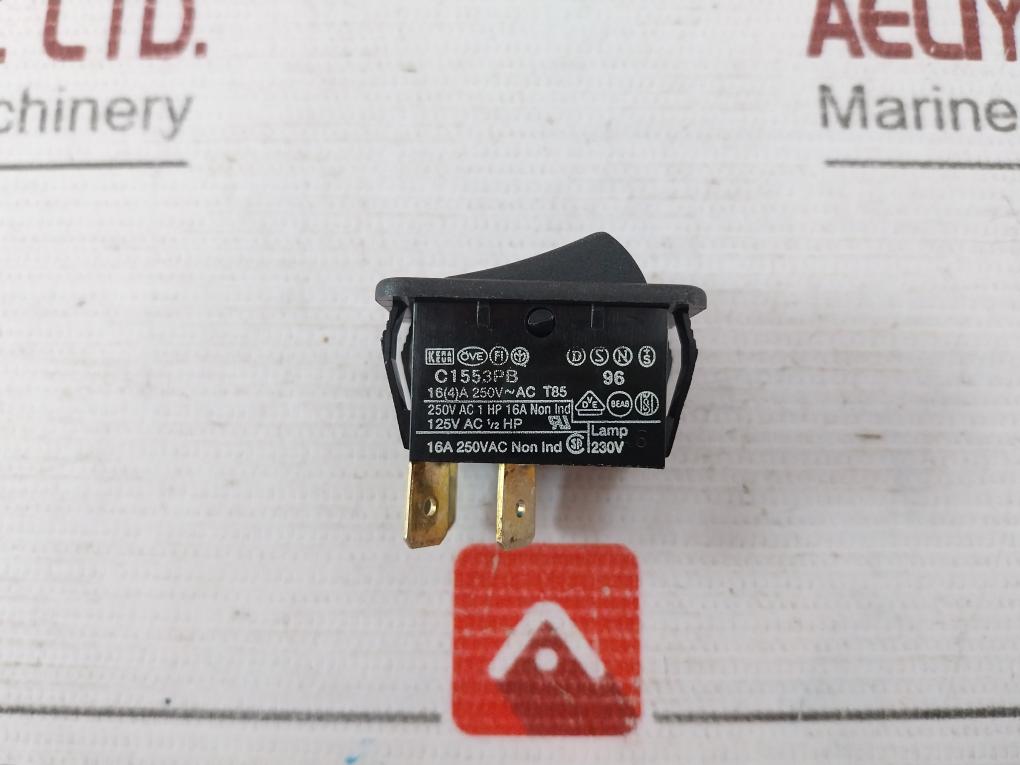 Arcolectric C1553Pb Rocker Switch 250V